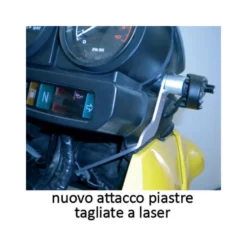 Cupolino Isotta Tipo Adventure Full Protection per BMW R 1150 Gs dal 2000 al 2003 Std Trasparente