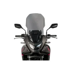 Cupolino Isotta Touring Per Honda Transalp Xl 750 Fumè Chiaro