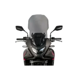 Cupolino Isotta Touring Per Honda Transalp Xl 750 Fumè Chiaro