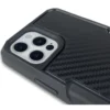 Custodia Adatta per iPhone 12/12 Pro Con Supporto Cube X-Guard Carbonio