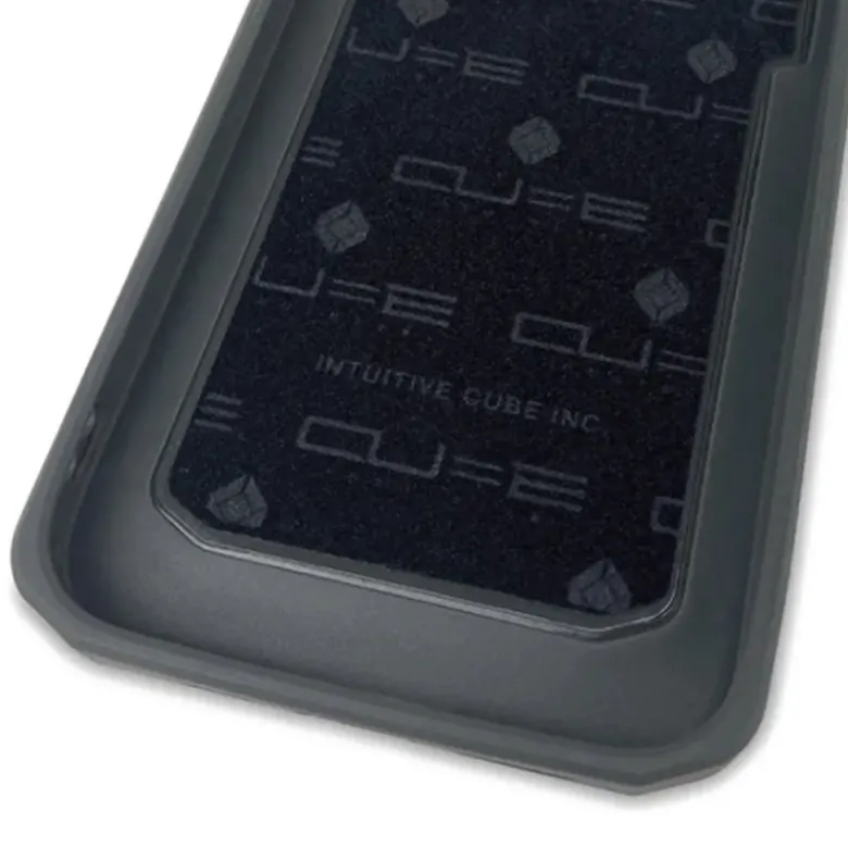 Custodia Adatta per iPhone 12/12 Pro Con Supporto Cube X-Guard Carbonio