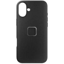 Custodia Peak Design Everyday Fabric Case iPhone 16 Plus Carbone