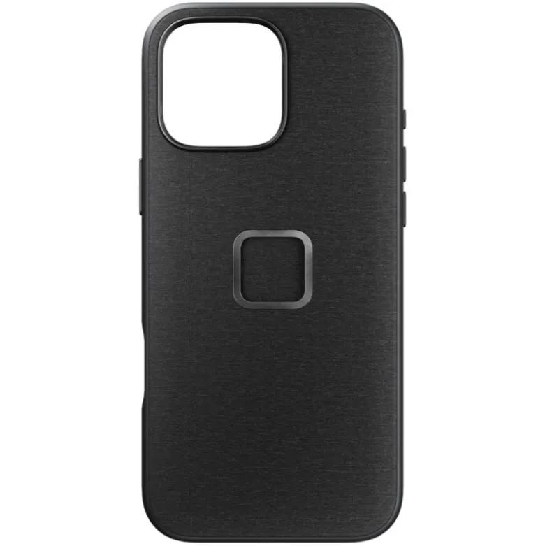 Custodia Peak Design Everyday Fabric Case iPhone 16 Pro Max Carbone
