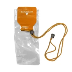 Custodia Porta Telefono Impermeabile Porta Smartphone Action Moto Mare Piscina Escursioni Arancione