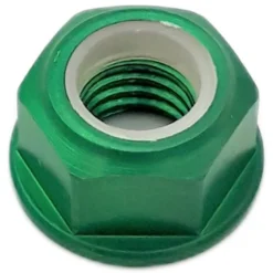 Dado Autobloccante M6 Ergal Verde 0011M06VER Lightech
