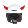 Decorazione Casco Chaft Corna Rosse (coppia) IN1926