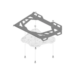 Estensione Portabagagli Sw-Motech ADVENTURE-RACK Alluminio Nero