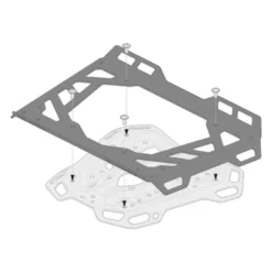 Estensione Portabagagli Sw-Motech ADVENTURE-RACK Alluminio Nero