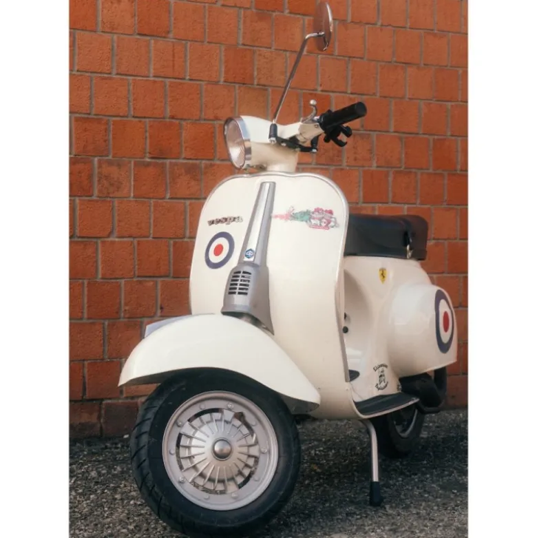 Far - Specchietto Retrovisore Destro Cromato Universale Per Vespa Vintage FAR-1026