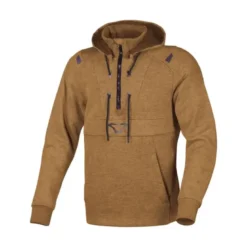 Felpa Con Cappuccio In Tessuto Macna Byron Marrone Chiaro