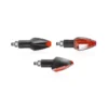 Frecce Moto Chaft Ghost Nero Arancio IN778