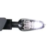Frecce Moto Chaft Led Anteriori Fresh Nero Trasparente IN237