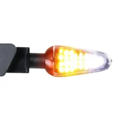 Frecce Moto Chaft Led Anteriori Fresh Nero Trasparente IN237
