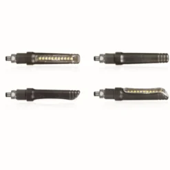 Frecce Moto Chaft LED Sequenziali 2.0 Melten Nero Transparente IN1107