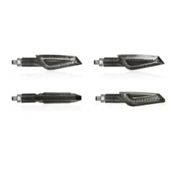 Frecce Moto Chaft Led Shelter Nero Fumé IN223