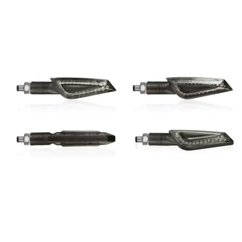 Frecce Moto Chaft Led Shelter Nero Fumé IN223