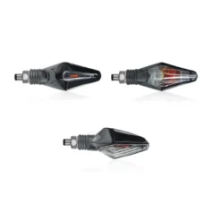 Frecce Moto Chaft Sliver Nero Fumè IN664