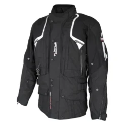 Giacca Airbag In Tessuto Per Moto Helite Touring Nero