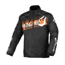 Giacca Antipioggia Macna Rainossi Nero Arancio