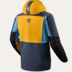 Giacca Antipioggia Revit Blackwater 2 H2O Giallo Ocra Blu