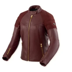 Giacca Donna In Pelle Revit London Ladies Borgogna
