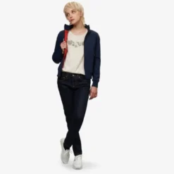 Giacca Donna In Tessuto Blauer Easy Woman Pro Blu