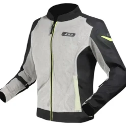 Giacca Donna In Tessuto Ls2 Airy Evo Nero Grigio Giallo