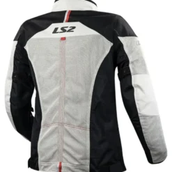 Giacca Donna in Tessuto Ls2 Alba Grigio Chiaro Nero