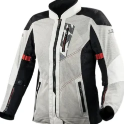 Giacca Donna in Tessuto Ls2 Alba Grigio Chiaro Nero