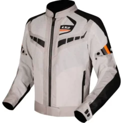 Giacca Donna in Tessuto Ls2 Garda Air Grigio Nero Arancio