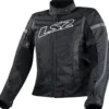 Giacca Donna in Tessuto Ls2 Gate Nero Grigio Scuro