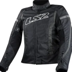 Giacca Donna in Tessuto Ls2 Gate Nero Grigio Scuro