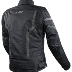 Giacca Donna in Tessuto Ls2 Gate Nero Grigio Scuro