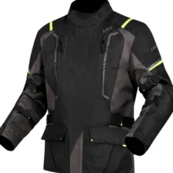 Giacca Donna in Tessuto Ls2 Narvik Grigio Nero Giallo