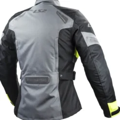 Giacca Donna in Tessuto Ls2 Phase Grigio Nero Giallo