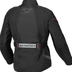 Giacca Donna In Tessuto Macna Nivala Nero Rosa
