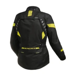 Giacca Donna In Tessuto Macna Ultimax Nero Giallo