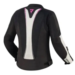 Giacca Donna In Tessuto Rebelhorn HiFlow IV Lady Nero Argento Rosa Fluo