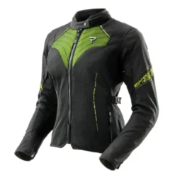 Giacca Donna In Tessuto Rebelhorn Nero Grigio Giallo Fluo
