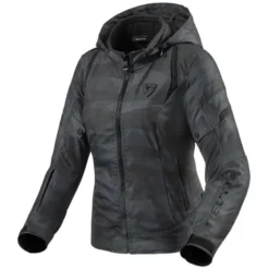 Giacca Donna In Tessuto Revit Flare 2 Mimetico Nero Grigio