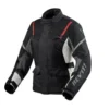 Giacca Donna In Tessuto Revit Horizon 3 Ladies H2O Nero Rosso