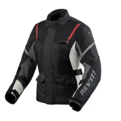 Giacca Donna In Tessuto Revit Horizon 3 Ladies H2O Nero Rosso