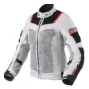 Giacca Donna In Tessuto Revit Tornado 3 Argento Nero