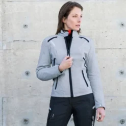 Giacca Donna in Tessuto Spidi Ellabike Grigio
