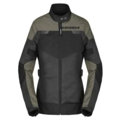 Giacca Donna In Tessuto Spidi Equinox Net Windout Lady Verde Militare