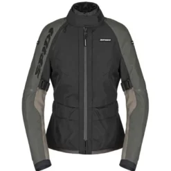Giacca Donna In Tessuto Spidi H2Out Crossmaster 2 Lady Verde Scuro