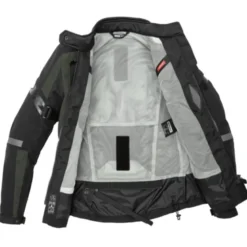 Giacca Donna in Tessuto Spidi H2Out 4 Season Evo Lady Verdone Nero