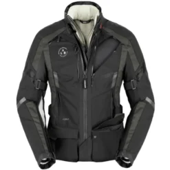 Giacca Donna in Tessuto Spidi H2Out 4 Season Evo Lady Verdone Nero