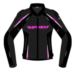 Giacca Donna In Tessuto Spidi Race Warrior 2 Net Lady Nero Fucsia