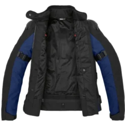 Giacca Donna in Tessuto Spidi Rw H2Out Nero Blu